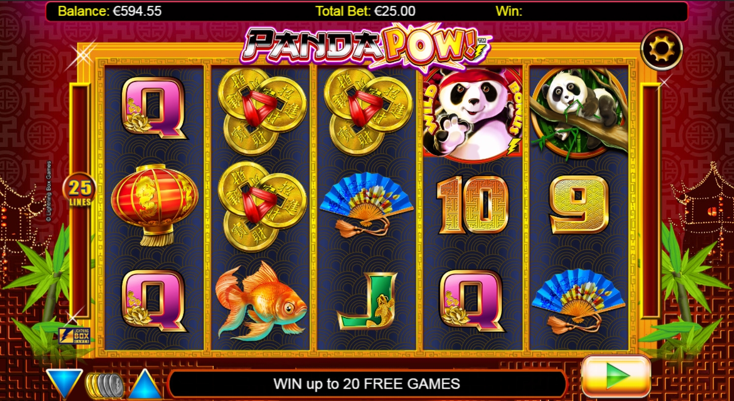 Panda Pow! (Панда бух!) из раздела Игровые автоматы