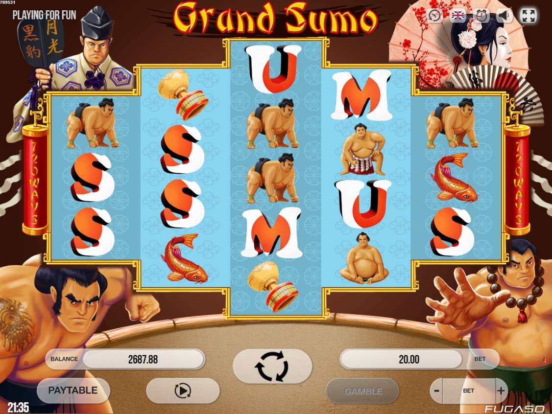 Grand Sumo (Благородное сумо) из раздела Игровые автоматы