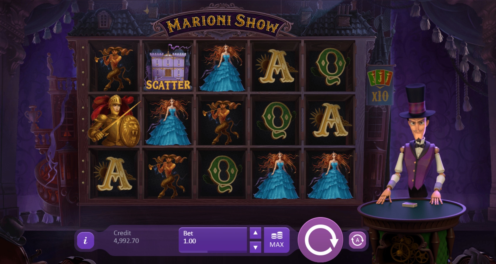Marioni Show (Шоу Мариони) из раздела Игровые автоматы