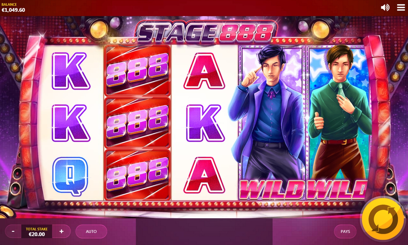 Stage 888 (Сцена 888) из раздела Игровые автоматы