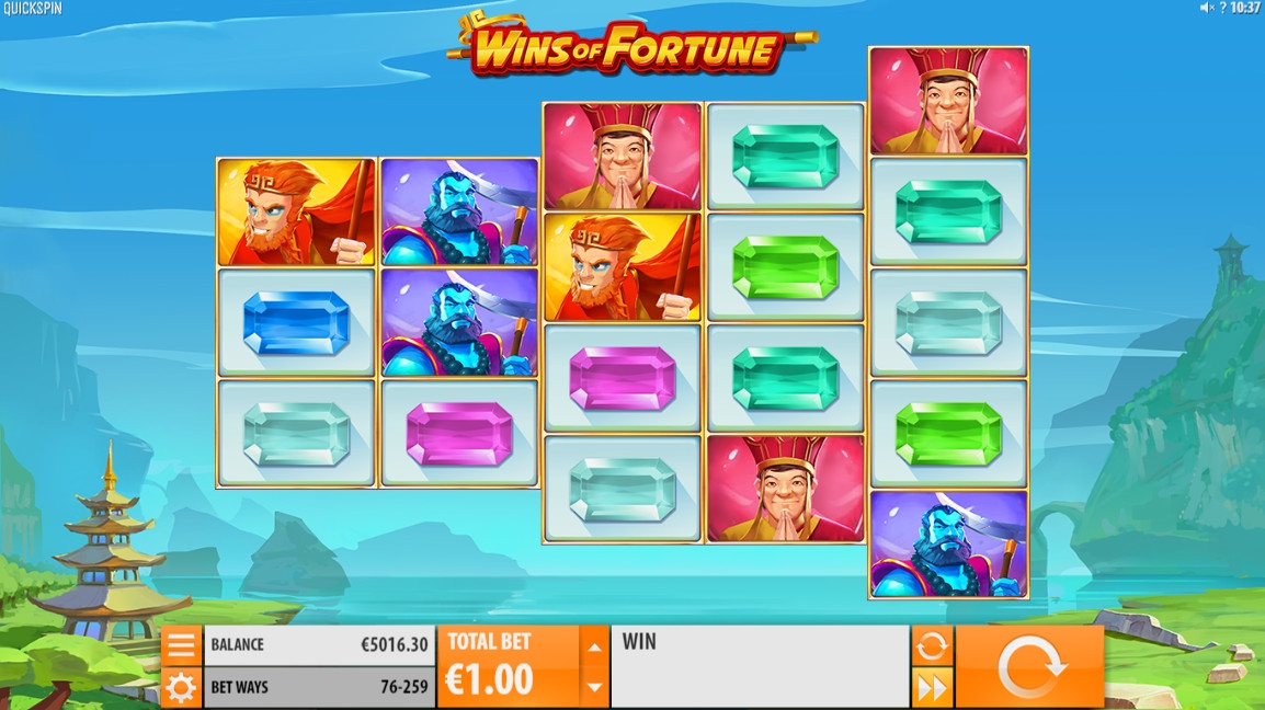 Wins of Fortune (Выигрыши судьбы) из раздела Игровые автоматы