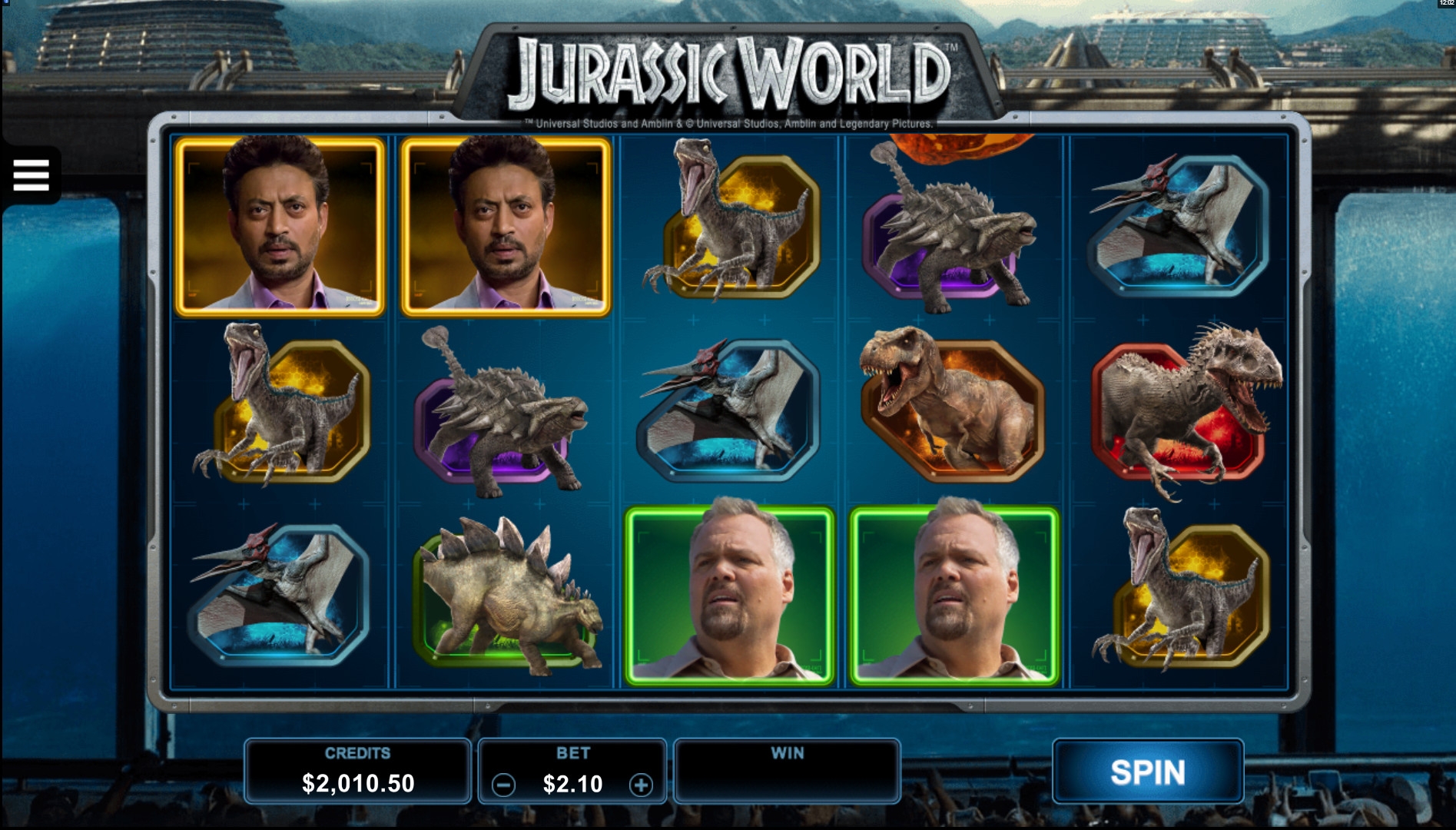Jurassic World (Мир Юрского периода) из раздела Игровые автоматы