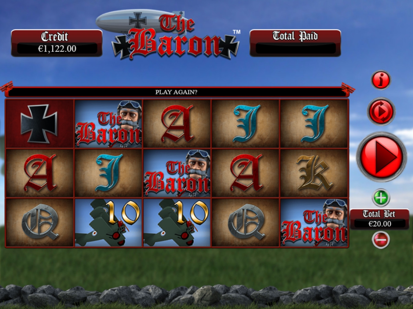 The Baron (Барон) из раздела Игровые автоматы