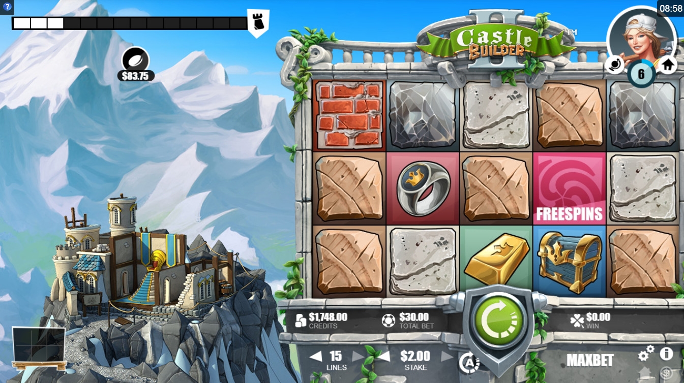 Castle Builder II (Строитель замков 2) из раздела Игровые автоматы