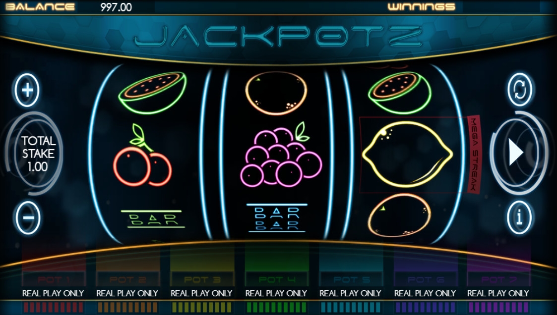 Jackpotz (Джекпоты) из раздела Игровые автоматы