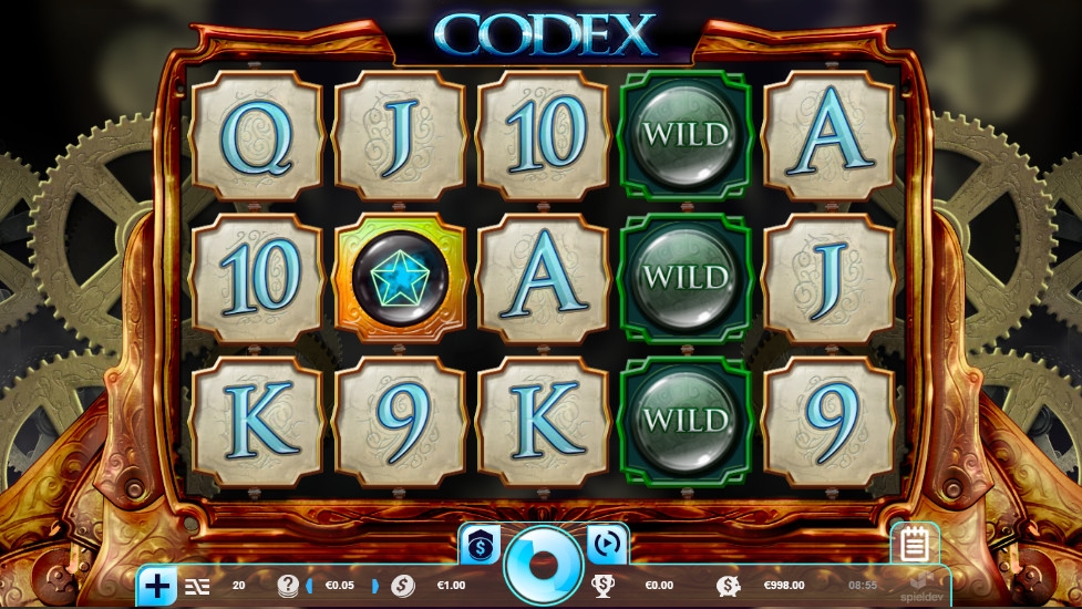 Codex (Кодекс) из раздела Игровые автоматы