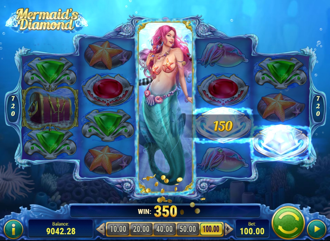 Mermaid’s Diamond (Бриллиант русалки) из раздела Игровые автоматы