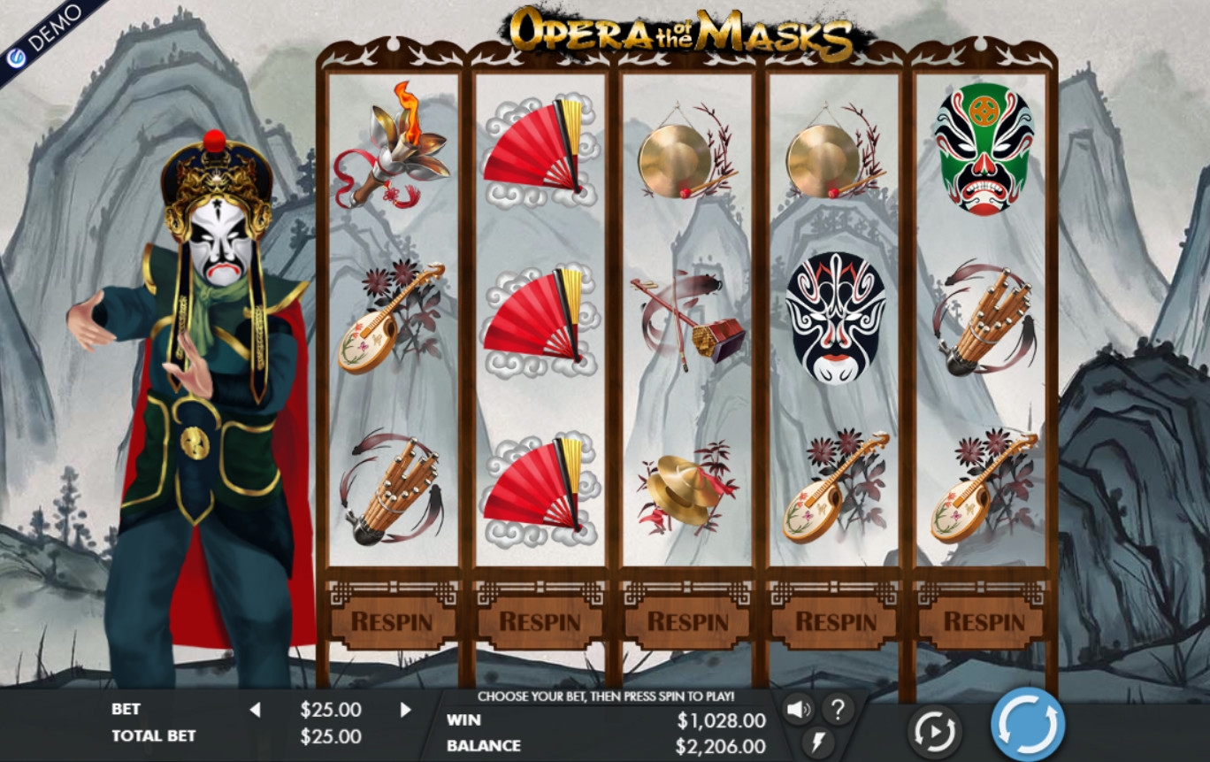 Opera of the Masks (Опера масок) из раздела Игровые автоматы