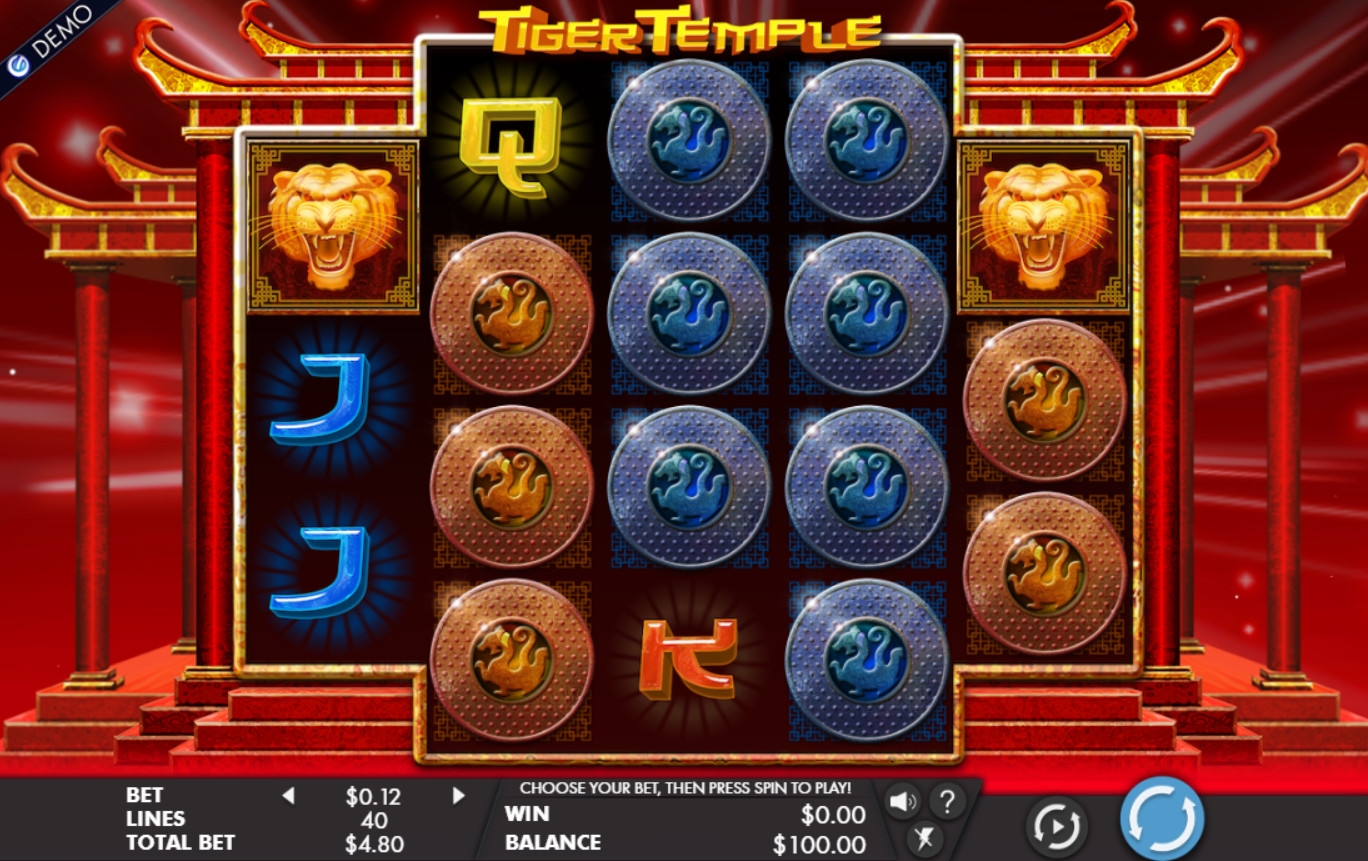 Tiger Temple (Храм тигра) из раздела Игровые автоматы