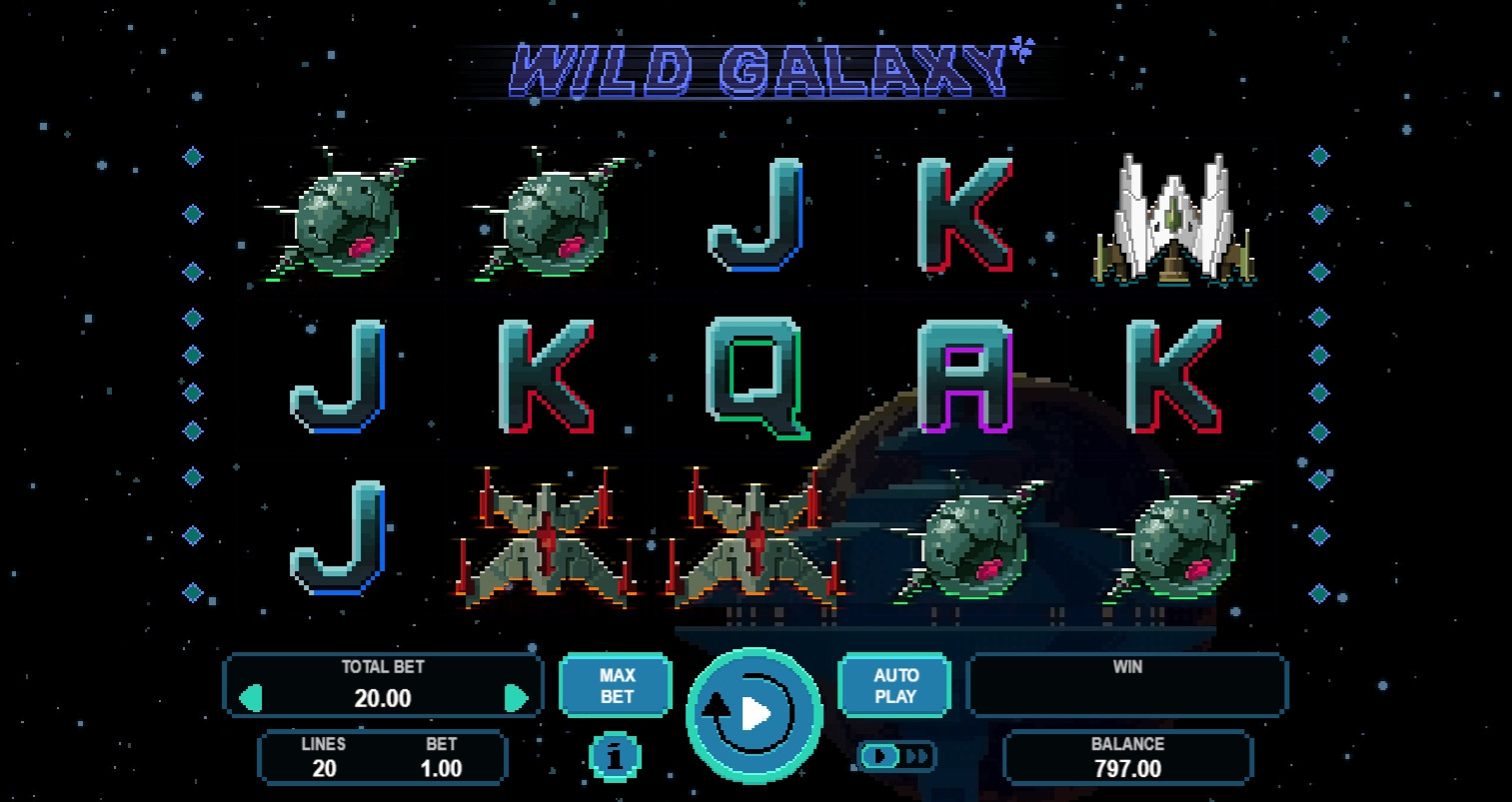 Wild Galaxy (Дикая галактика) из раздела Игровые автоматы