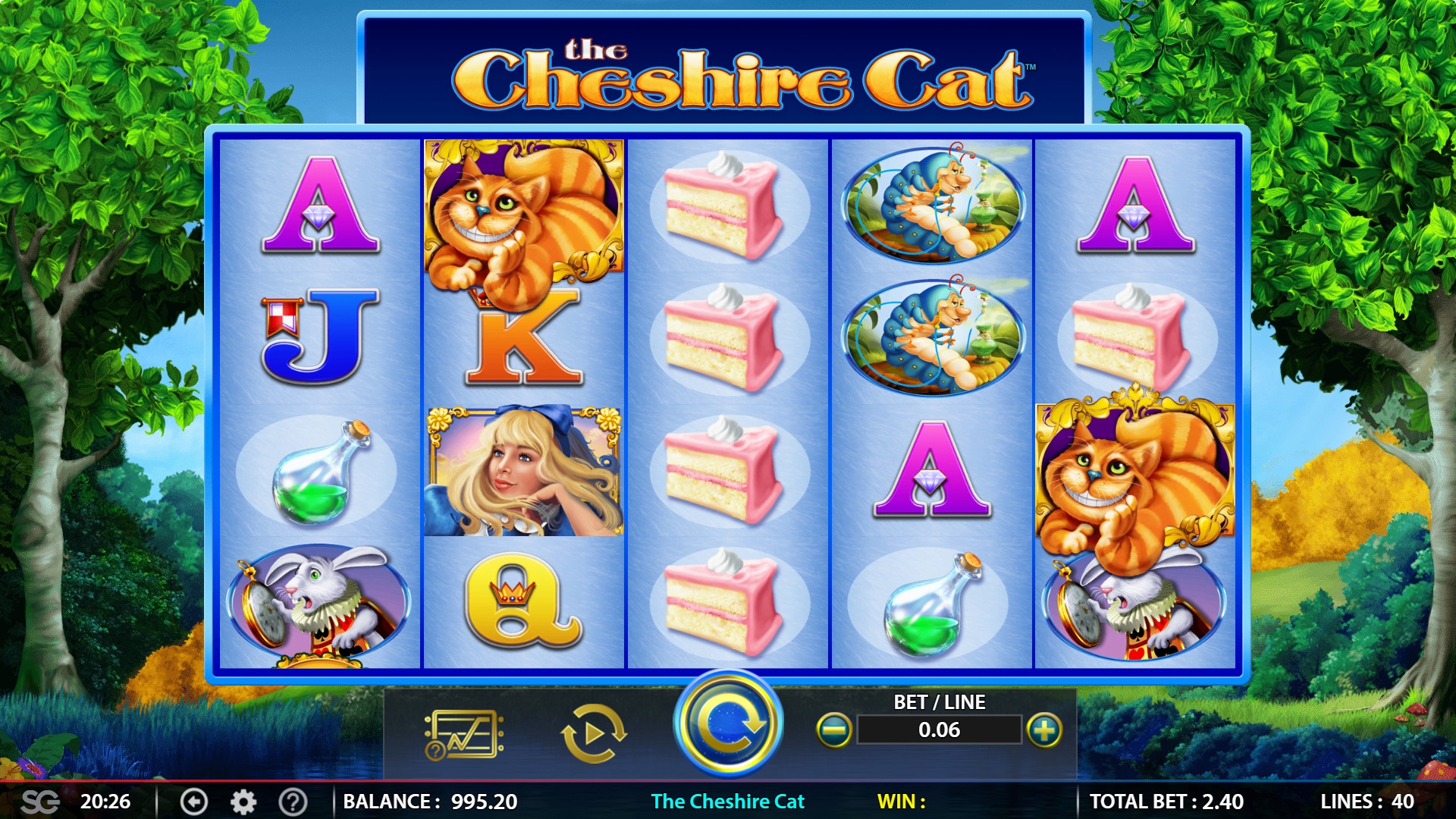 The Cheshire Cat (Чеширский Кот) из раздела Игровые автоматы