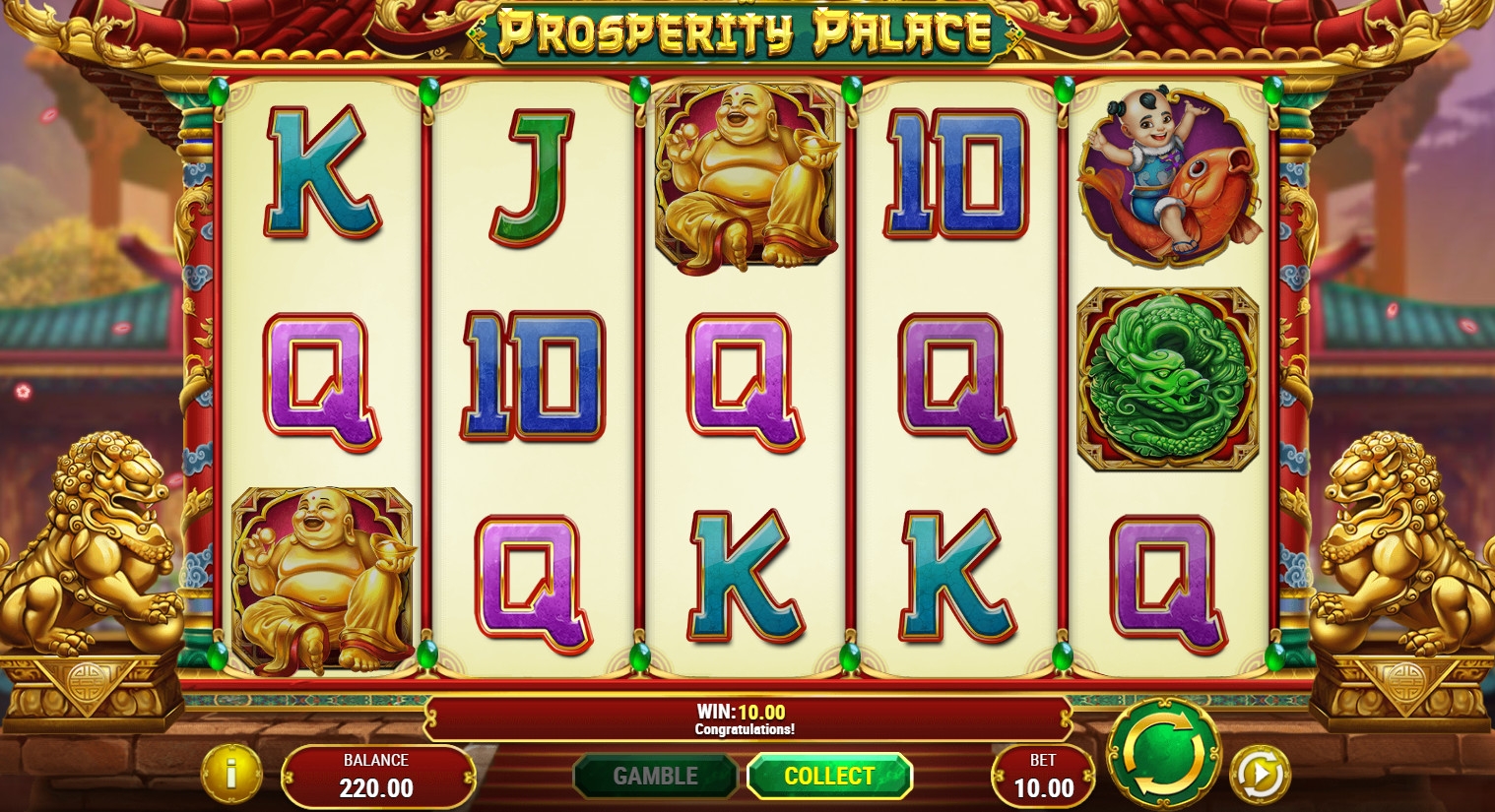 Prosperity Palace (Дворец процветания) из раздела Игровые автоматы