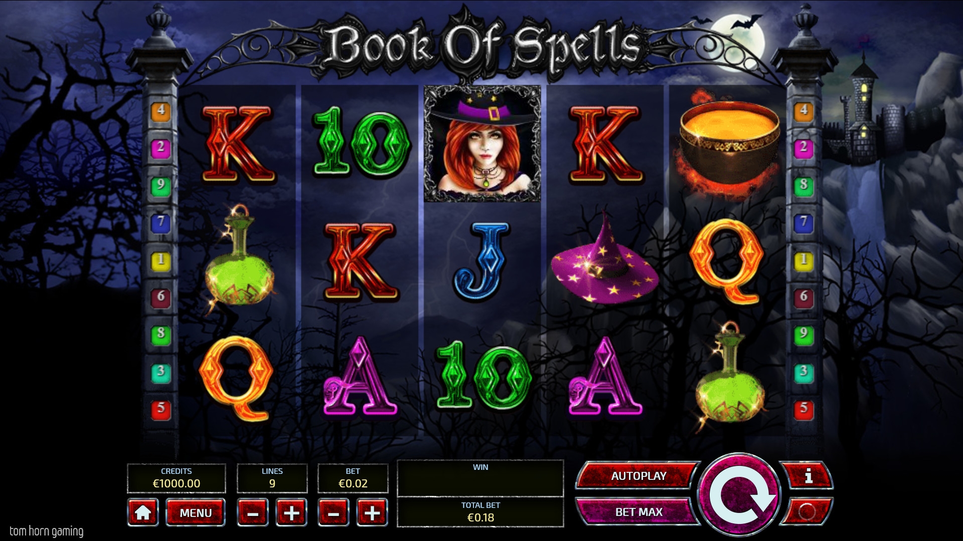 Book of Spells (Книга заклинаний) из раздела Игровые автоматы