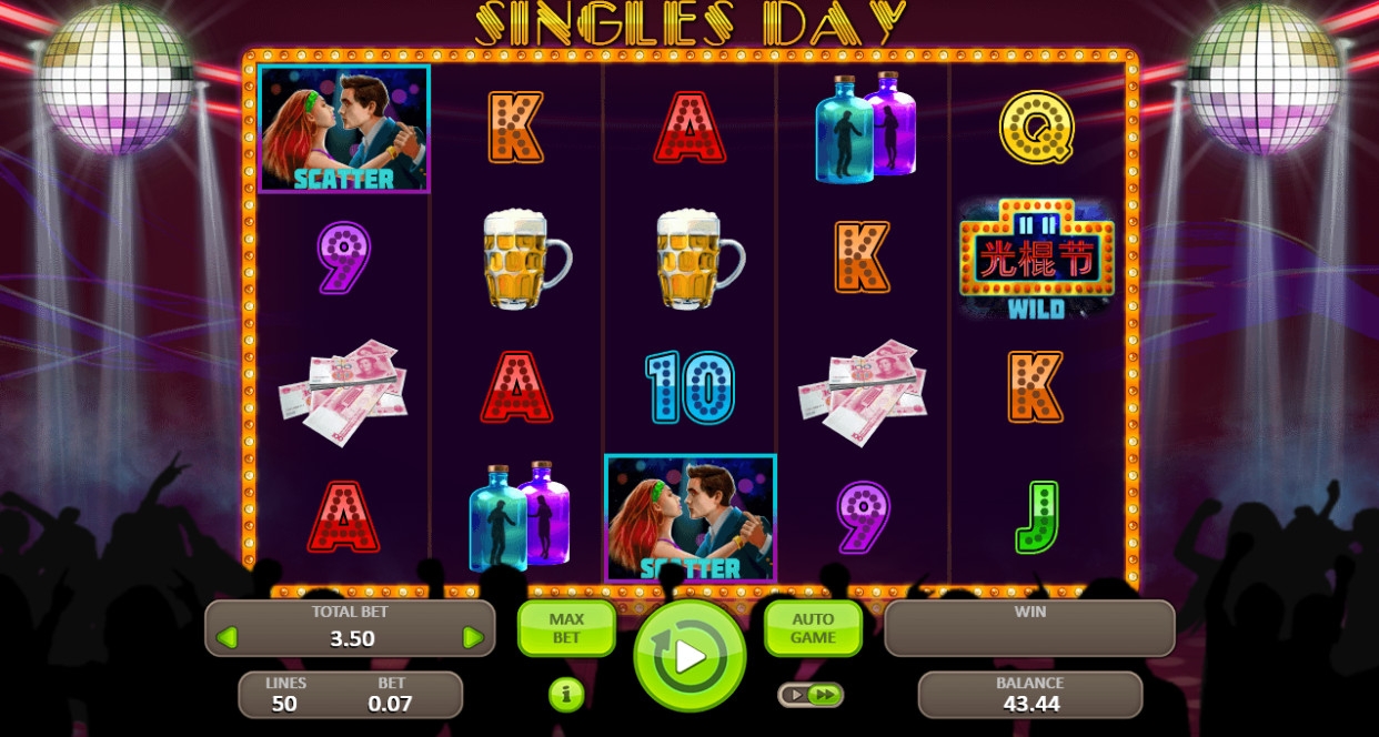 Singles Day (День холостяков) из раздела Игровые автоматы