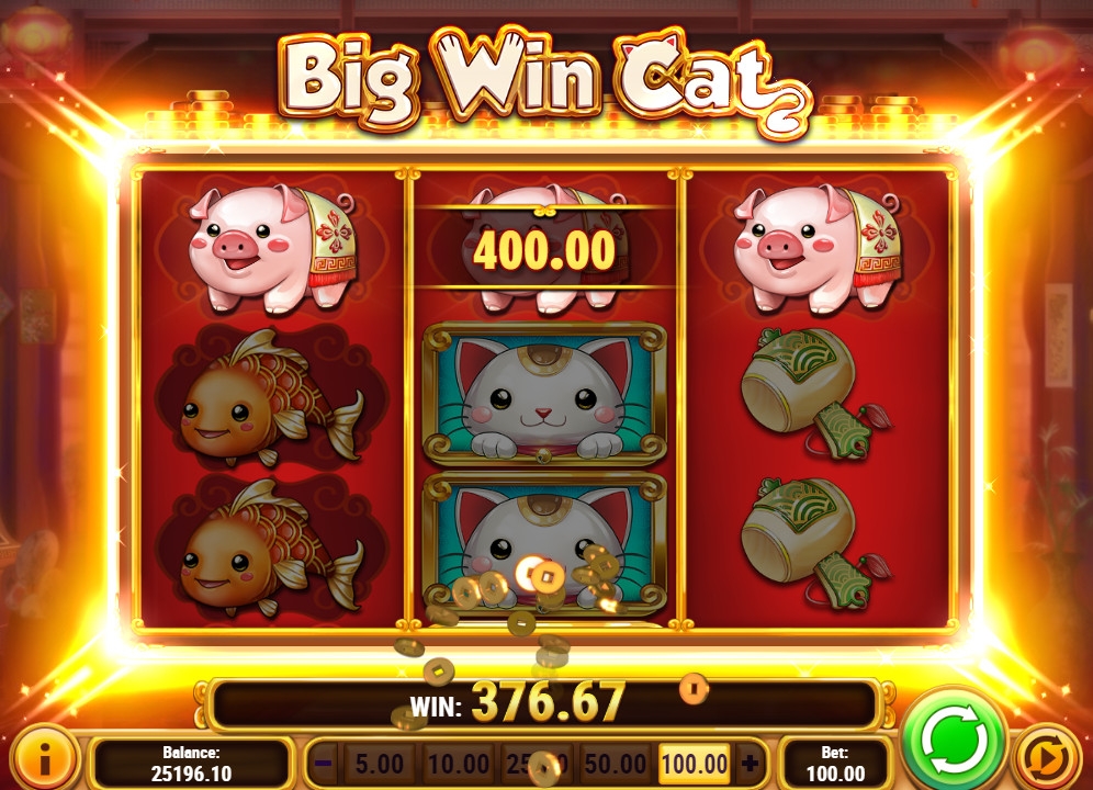 Big Win Cat (Кошечка на удачу) из раздела Игровые автоматы