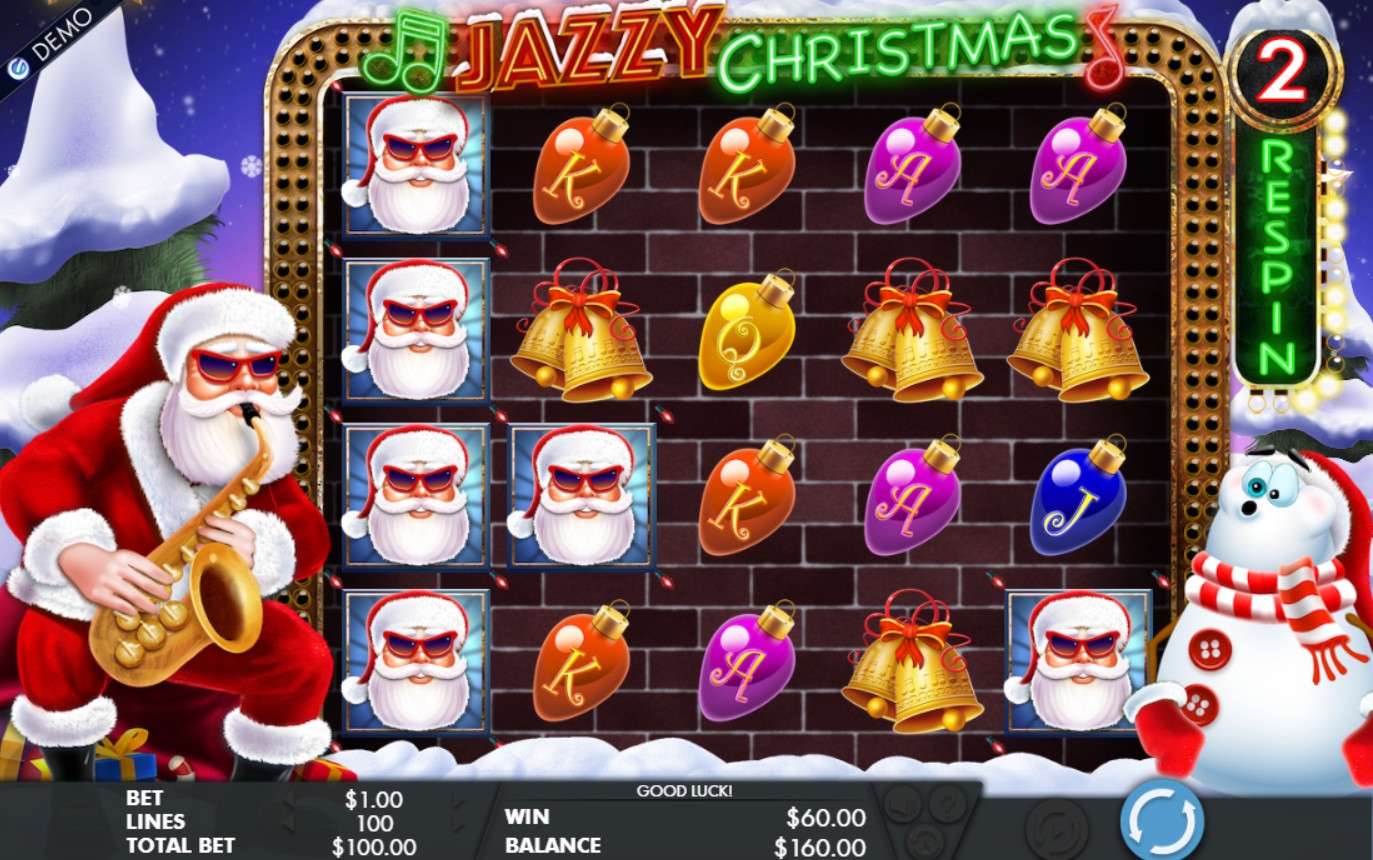 Jazzy Christmas (Джазовое Рождество) из раздела Игровые автоматы