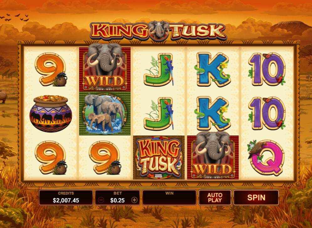 King Tusk (Король Бивень) из раздела Игровые автоматы