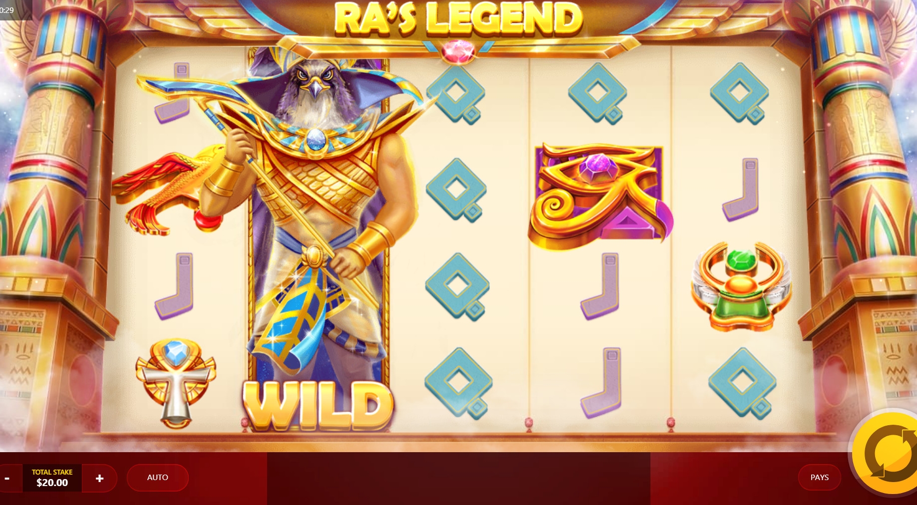 Ra’s Legend (Легенда Ра) из раздела Игровые автоматы