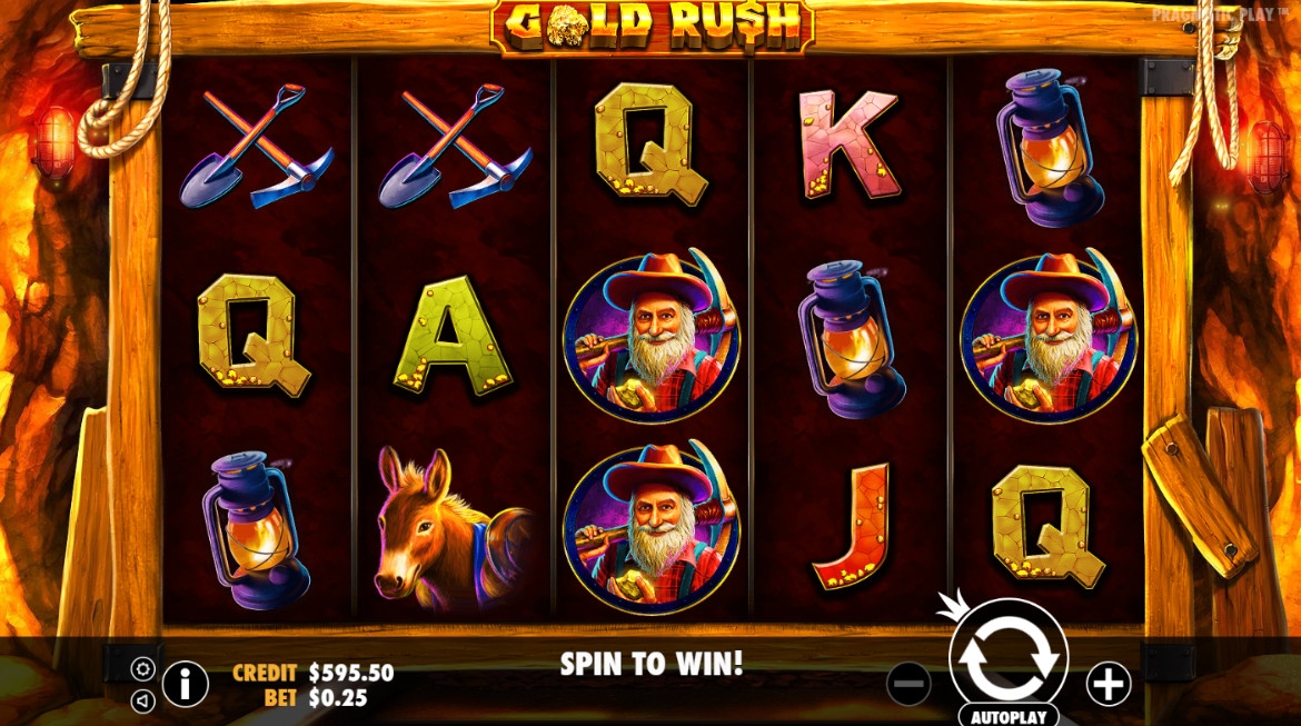 Gold Rush (Золотая лихорадка) из раздела Игровые автоматы