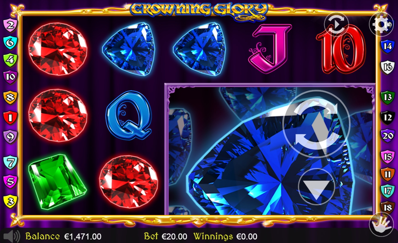Crowning Glory (Слава короны) из раздела Игровые автоматы