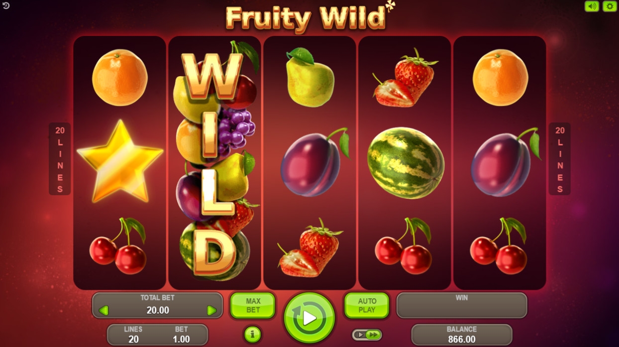 Fruity Wild (Фруктовый джокер) из раздела Игровые автоматы
