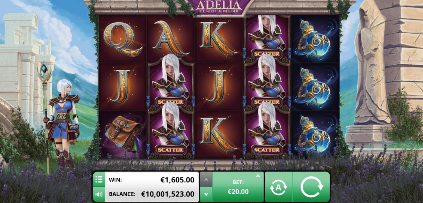 Adelia: The Fortune Wielder (Аделия: Охотница за сокровищами) из раздела Игровые автоматы