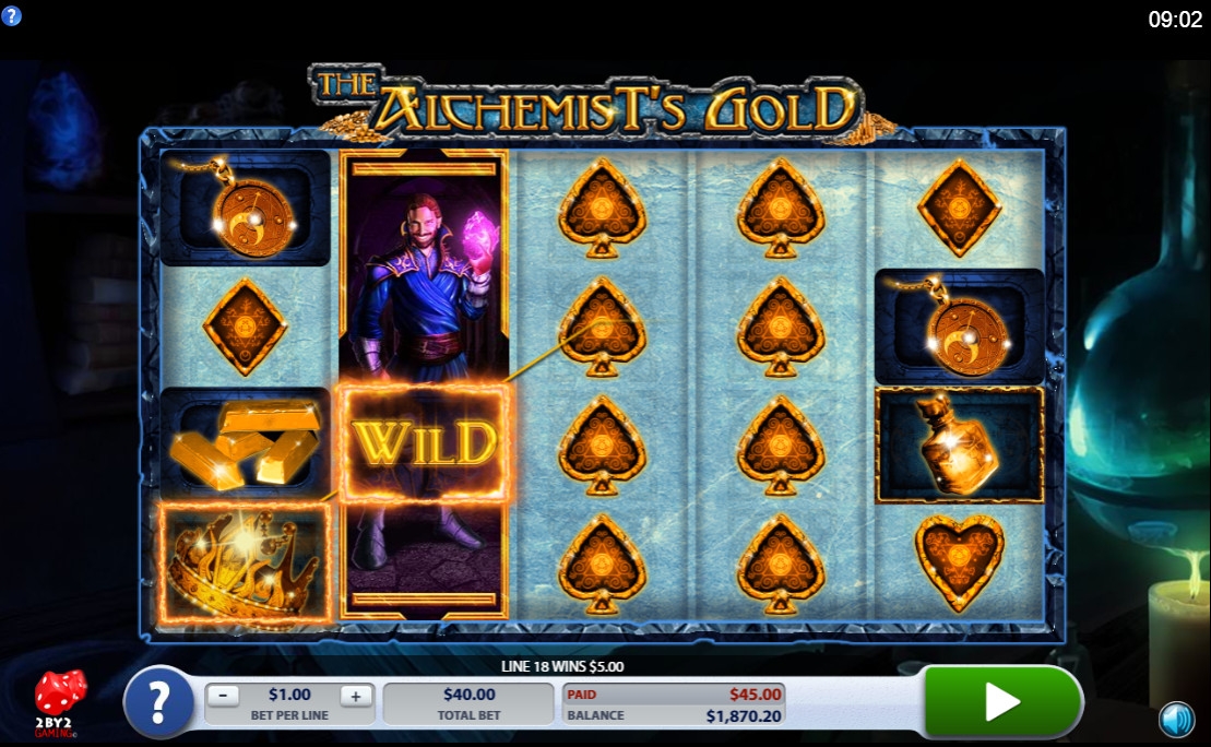 The Alchemist’s Gold (Золото алхимика) из раздела Игровые автоматы