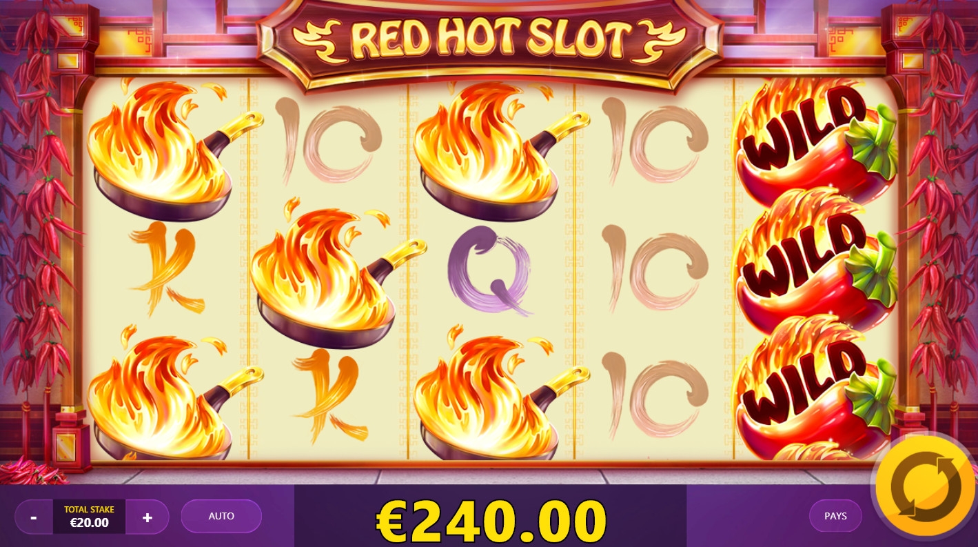 Red Hot Slot (Красный жгучий слот) из раздела Игровые автоматы