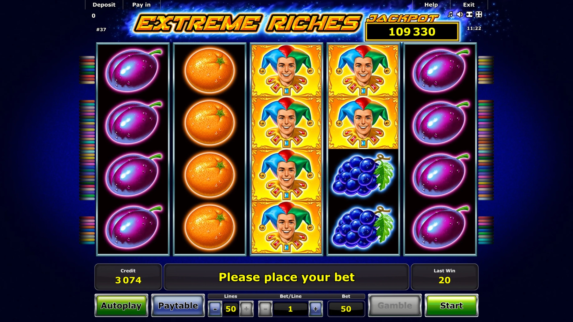 Extreme Riches (Экстремальные богатства) из раздела Игровые автоматы