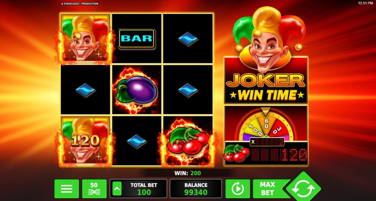 Joker Win Time (Время выигрывать с джокером) из раздела Игровые автоматы