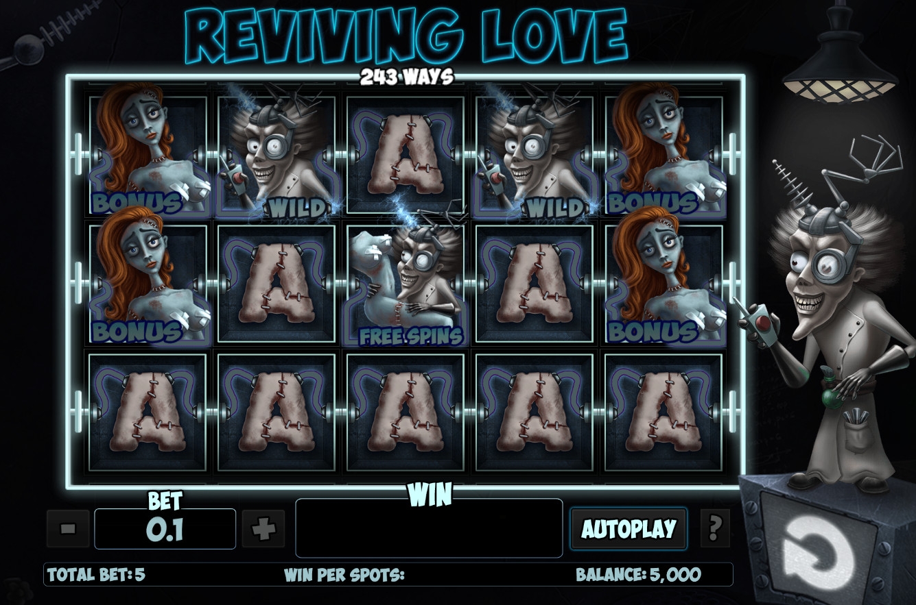 Reviving Love (Возрождающаяся любовь) из раздела Игровые автоматы