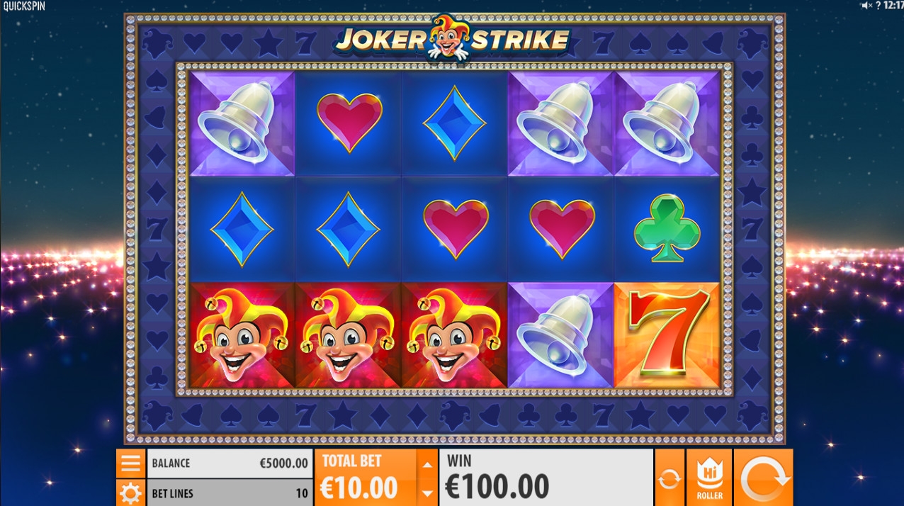 Joker Strike (Джокер страйк) из раздела Игровые автоматы