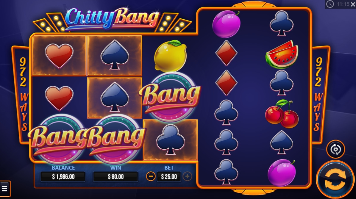 Chitty Bang (Трах-тарарах) из раздела Игровые автоматы