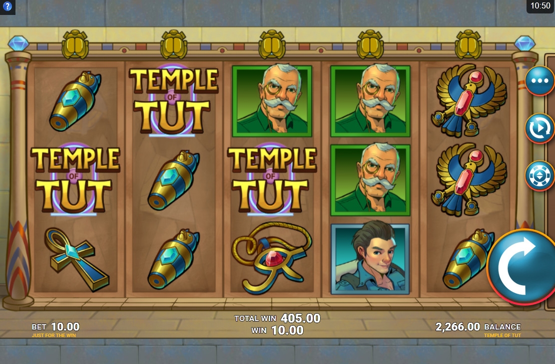 Temple of Tut (Храм Тута) из раздела Игровые автоматы
