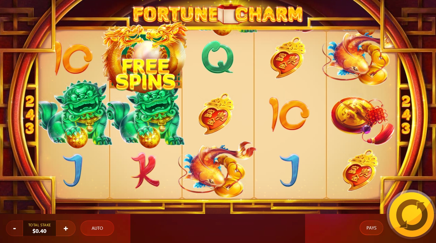 Fortune Charm (Шарм фортуны) из раздела Игровые автоматы