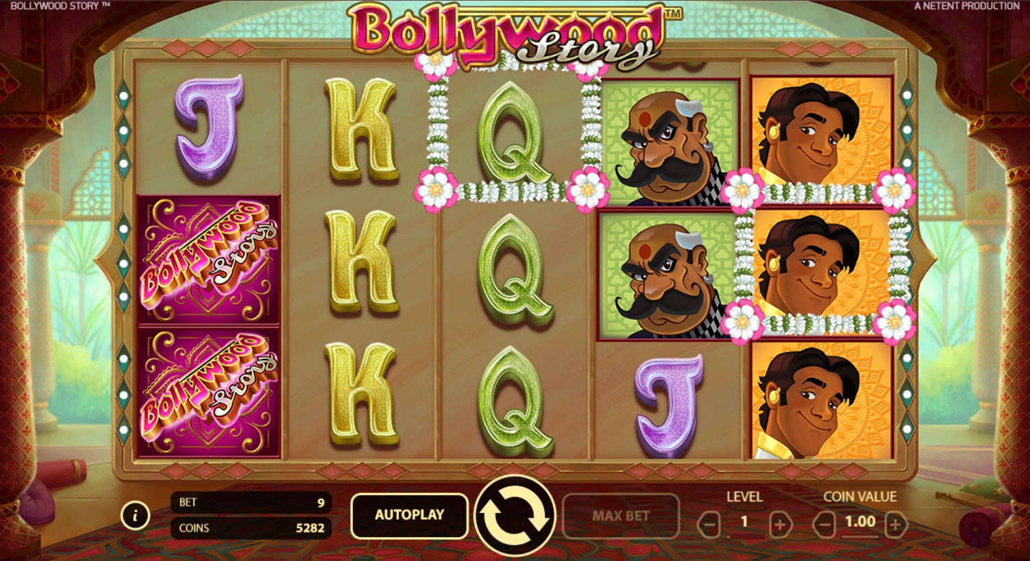 Bollywood Story (Болливудская история) из раздела Игровые автоматы