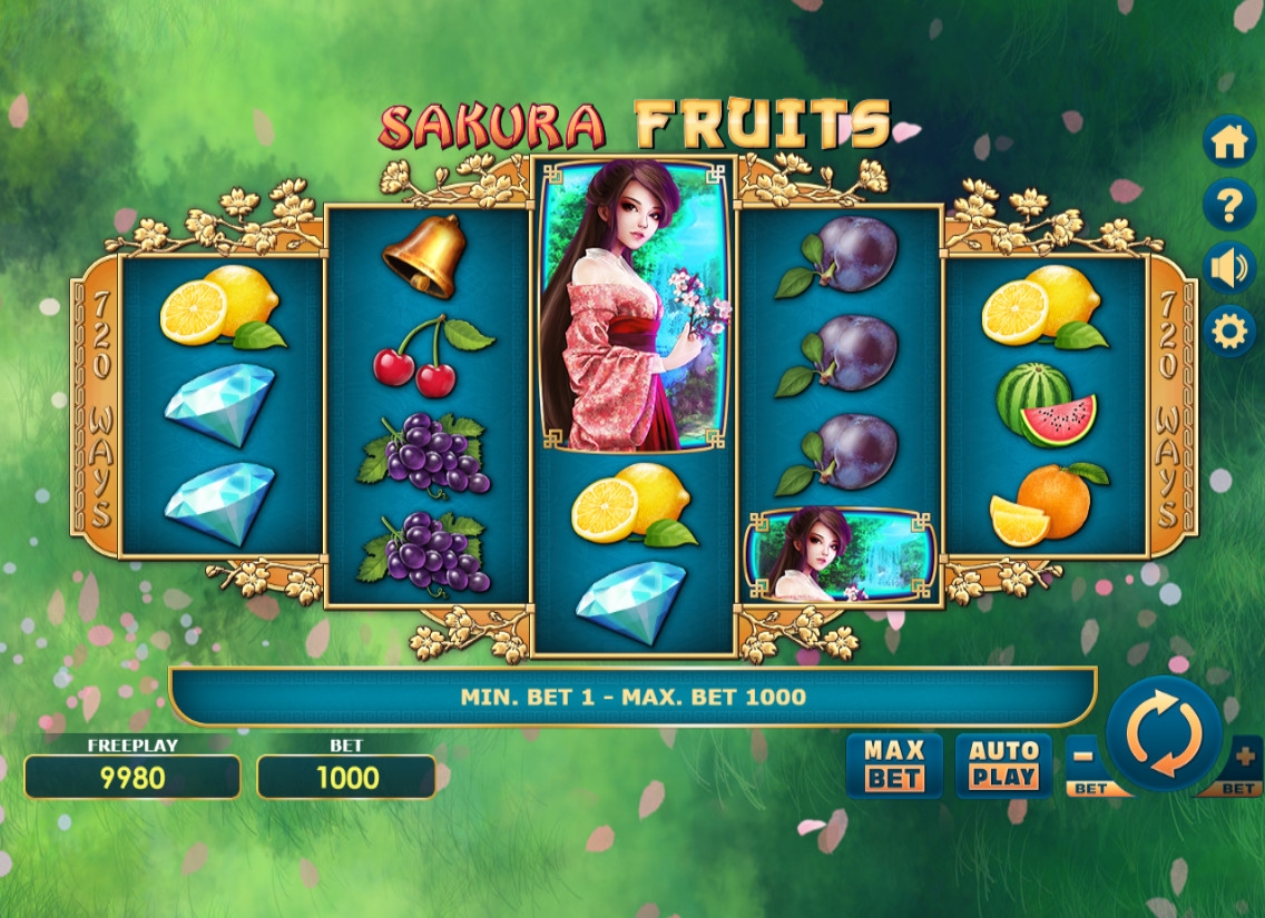 Sakura Fruits (Плоды сакуры) из раздела Игровые автоматы