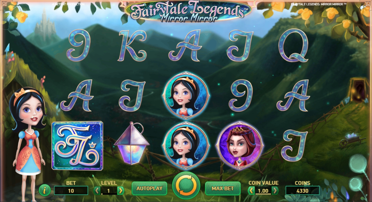 Fairytale Legends: Mirror Mirror (Легенды сказок: Зеркало, зеркало) из раздела Игровые автоматы