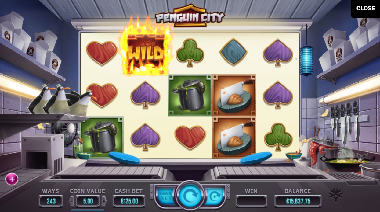 Penguin City (Город пингвинов) из раздела Игровые автоматы