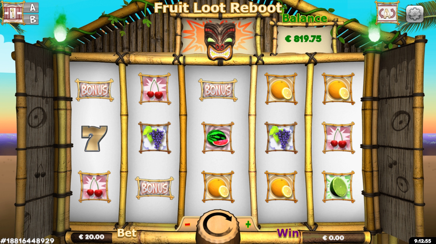 Fruit Loot Reboot (Фруктовая добыча - Перезагрузка) из раздела Игровые автоматы