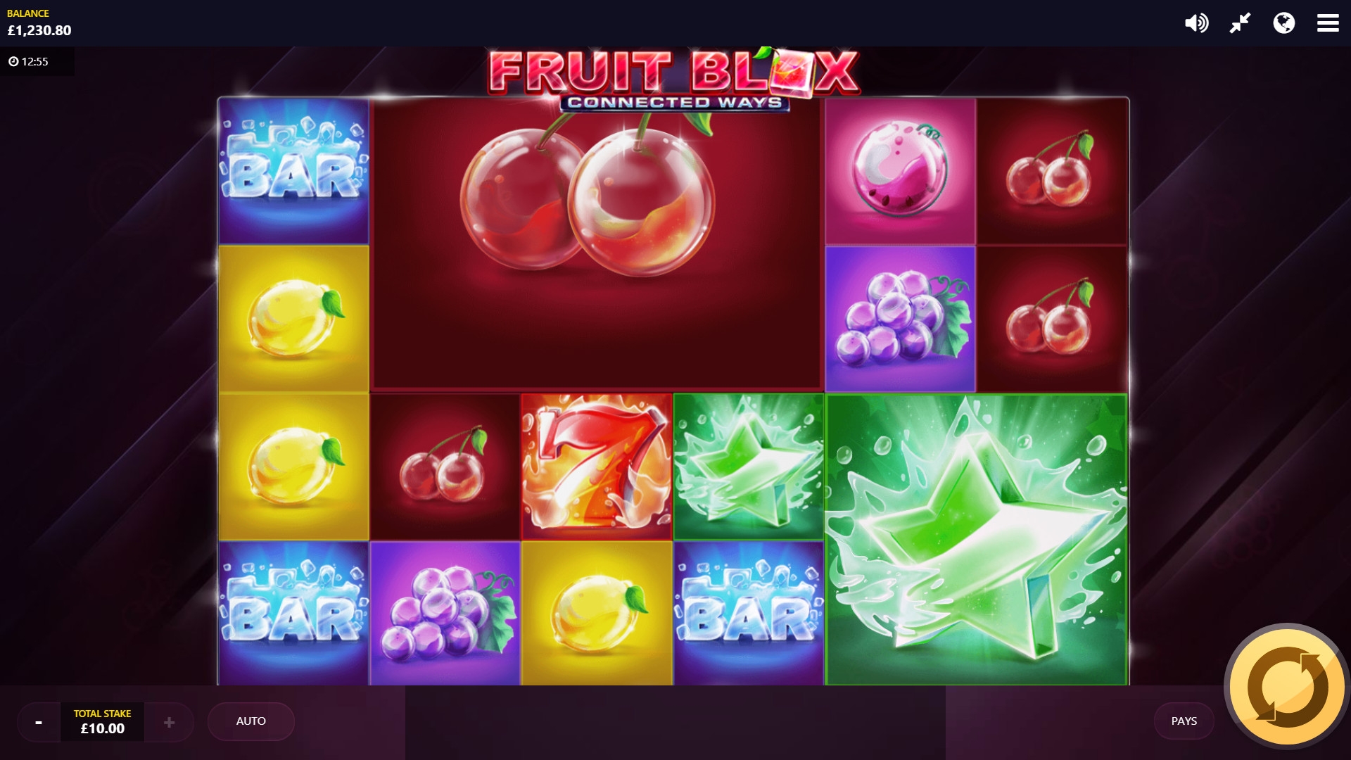Fruit Blox (Фруктовые блоки) из раздела Игровые автоматы