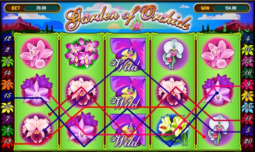 Garden of Orchids (Сад орхидей) из раздела Игровые автоматы