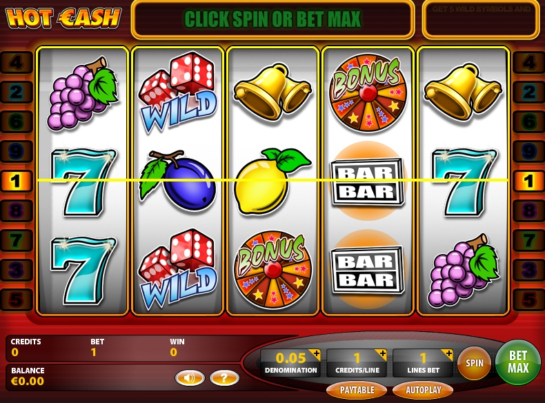 Hot Cash (Горячая наличность) из раздела Игровые автоматы