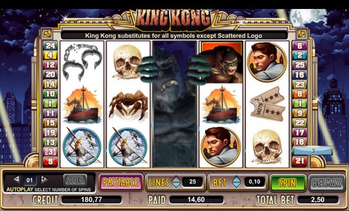 King Kong (Кинг-Конг) из раздела Игровые автоматы