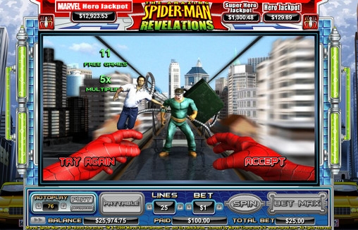 The Amazing Spider-Man: Revelations (Удивительный Человек-паук: Разоблачения) из раздела Игровые автоматы