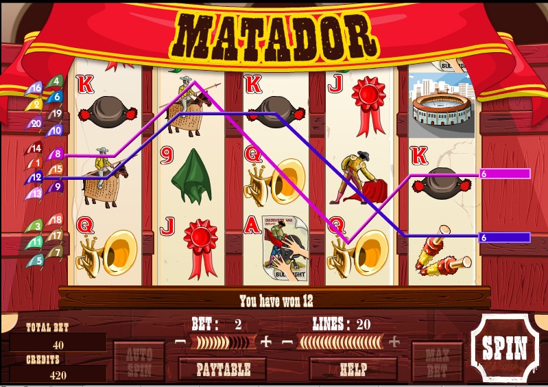Matador (Матадор) из раздела Игровые автоматы