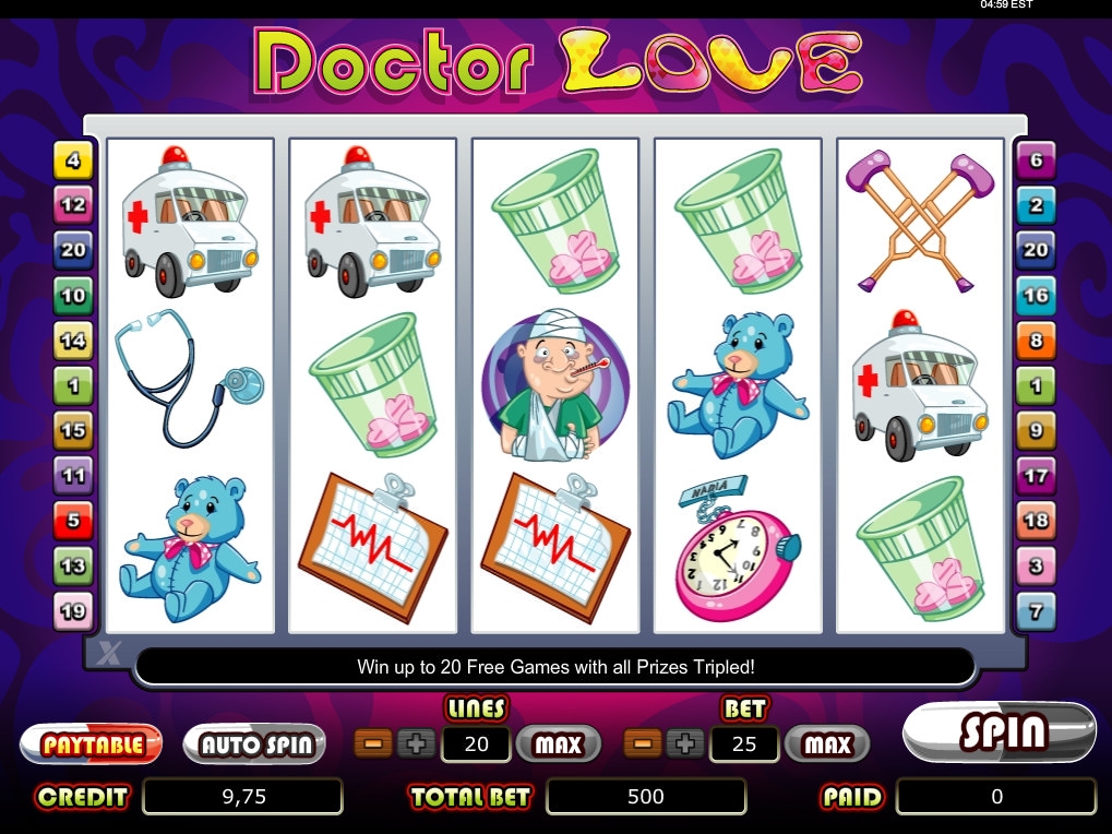 Doctor Love (Доктор Любовь) из раздела Игровые автоматы