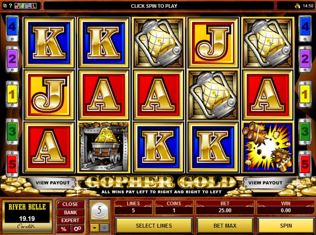 Gopher Gold (Золото суслика) из раздела Игровые автоматы