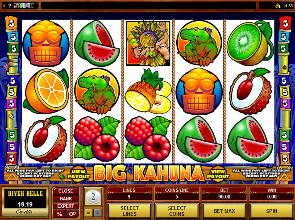 Big Kahuna (Большой кахуна) из раздела Игровые автоматы