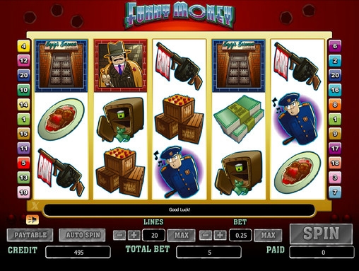 Funny Money (Смешные деньги) из раздела Игровые автоматы